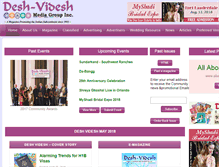 Tablet Screenshot of deshvidesh.com